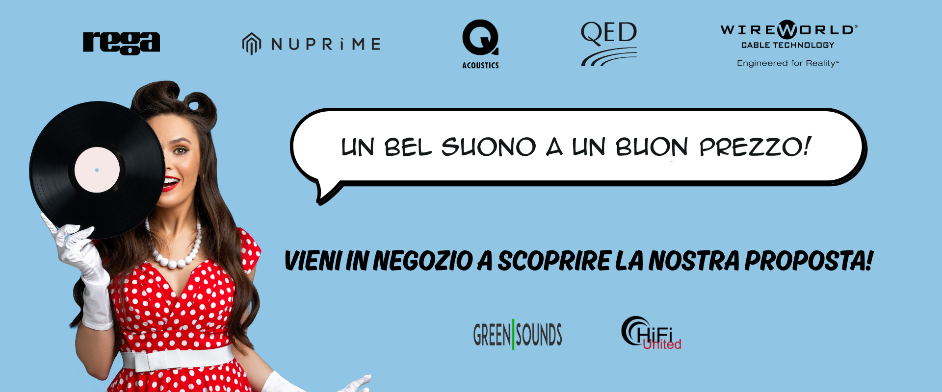 Un bel suono a un buon prezzo - promozione in negozio
